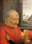 Domenico Ghirlandaio An Old Man and His Grandson oil